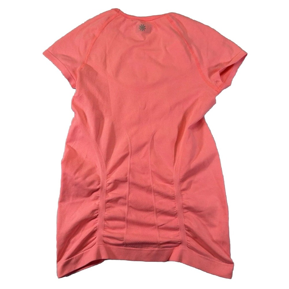 Athleta Fastest Track S/S Athletic Tee Shirt Coral‎ 438563 Women's Small